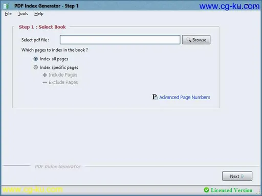 PDF Index Generator Professional 2.9的图片1