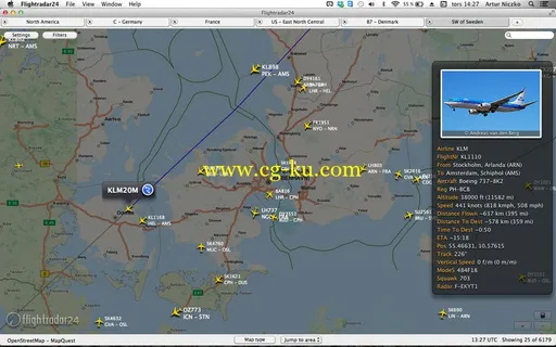 Flightradar24 2.0.2 Retail MacOS X的图片3