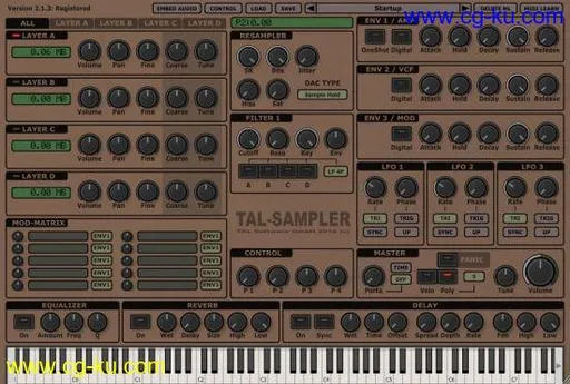 Togu Audio Line TAL-Sampler 2.8.0的图片1