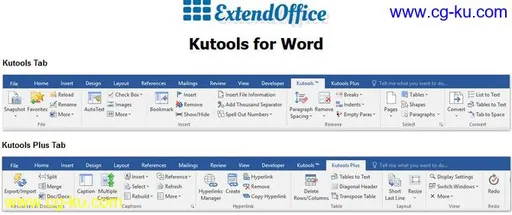 Kutools for Word 9.0.0 Multilingual的图片1