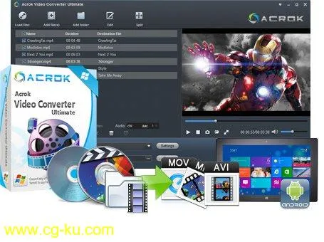 Acrok Video Converter Ultimate 6.8.104.1486的图片1