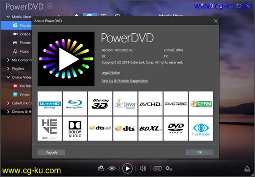 CyberLink PowerDVD Ultra 19.0.2403.62 Multilingual的图片2