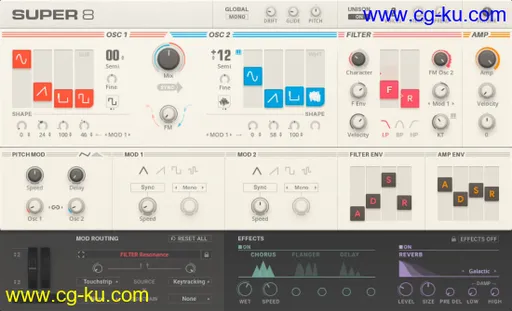 Native Instruments Super 8 for REAKTOR v1.0.5 MacOSX的图片1