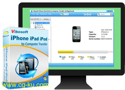 Vibosoft iPhone/iPad/iPod to Computer Transfer 2.1.45 Multilingual的图片1