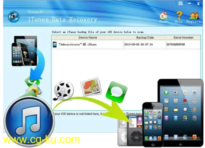 Vibosoft iTunes Data Recovery 2.1.36 Multilingul的图片1