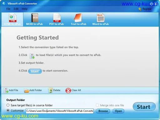 Vibosoft ePub Converter 2.1.24 Multilingual的图片1