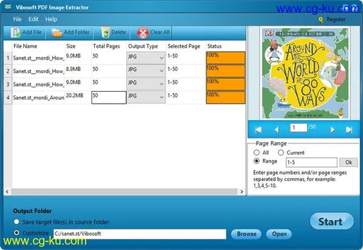 Vibosoft PDF Image Extractor 2.1.5 Multilingual的图片1