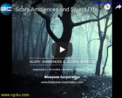 Bluezone Corporation Scary Ambiences and Sound Effects WAV的图片1