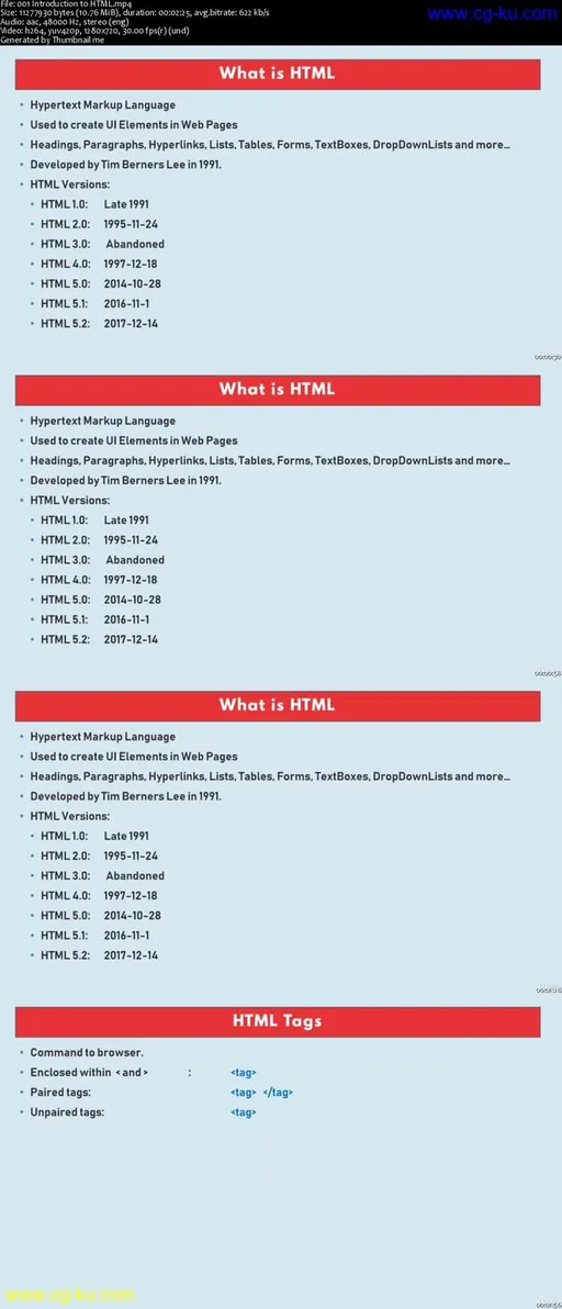 Web Development (HTML) – For beginners的图片1