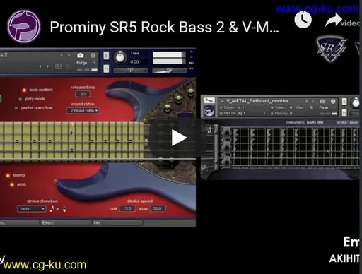 Prominy SR5 Rock Bass 2 v2.01 KONTAKT的图片1