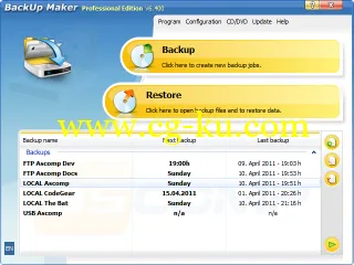 BackUp Maker 6.507 Final DC 30.01.2014的图片1
