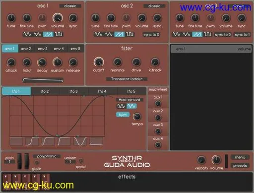 Guda Audio SynthR 1.2的图片1