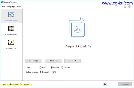 ApowerCompress 1.1.0.7 Multilingual的图片1