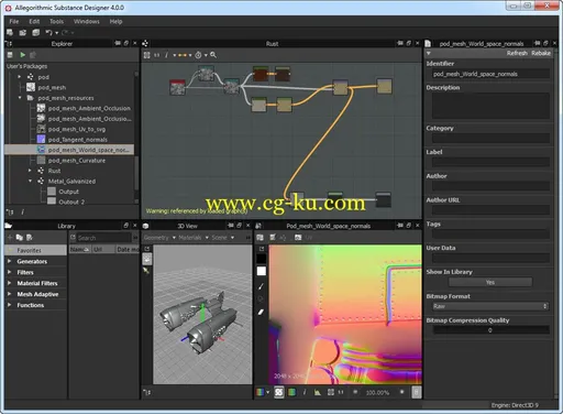 Allegorithmic Substance Designer 4.6.1 MacOSX的图片1