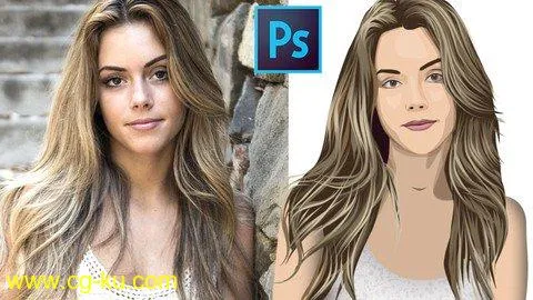 Learn making vector face art from beginner to pro的图片1