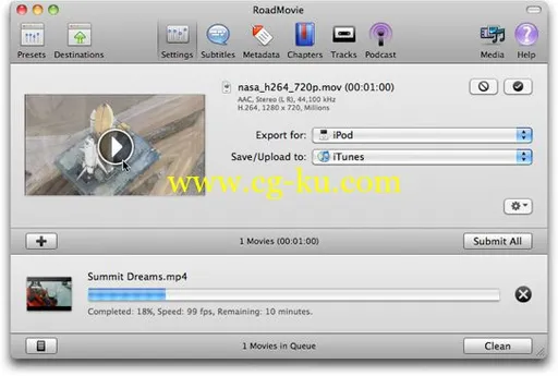 RoadMovie v2.6.2 MacOSX的图片1