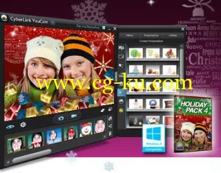 CyberLink YouCam Holiday Pack for YouCam v5的图片1