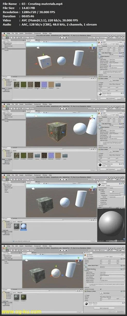 Cert Prep: Unity Materials and Lighting (2019)的图片2