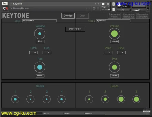 Channel Robot KeyTone v1.1 KONTAKT的图片1