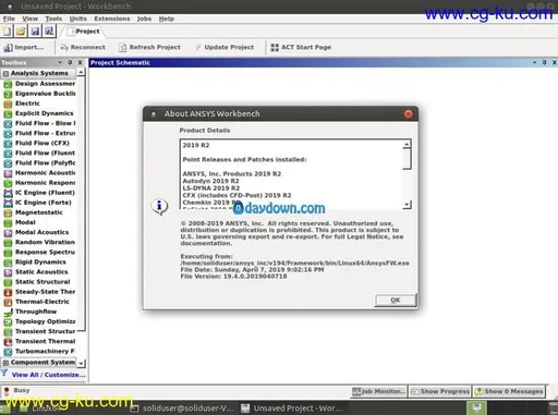 ANSYS Products 2019 R3 Linux64-SSQ的图片2