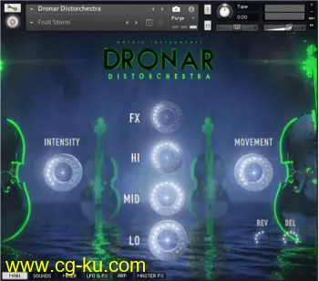 Gothic Instruments DRONAR Distorchestra KONTAKT-SYNTHiC4TE的图片1