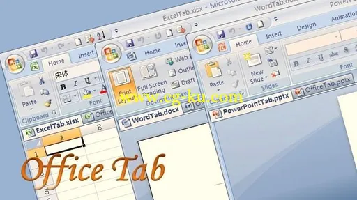 Office Tab Enterprise Edition 9.81 Multilingual的图片1