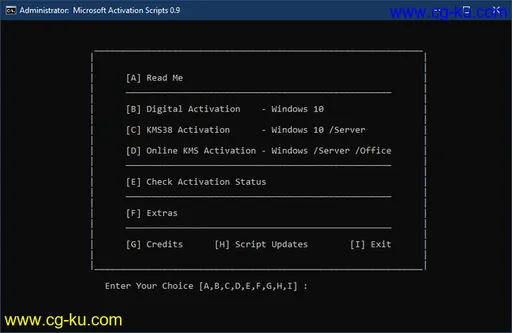 Microsoft Activation Scripts 0.9 Stable的图片1