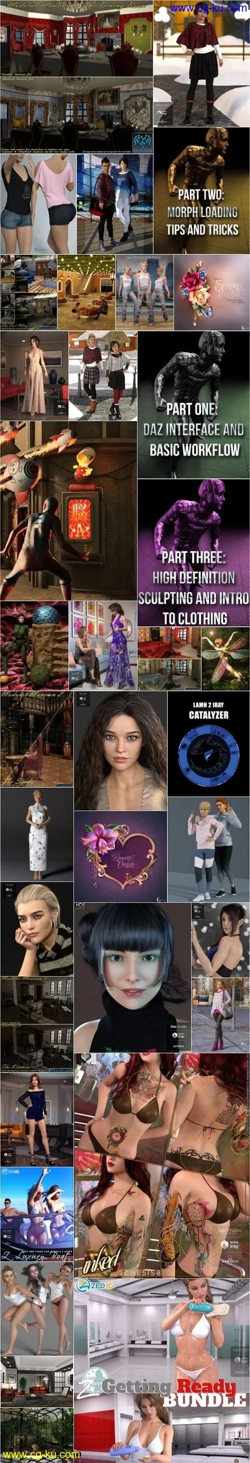 Daz 3D, Poser Bundle 3 May 2019的图片1