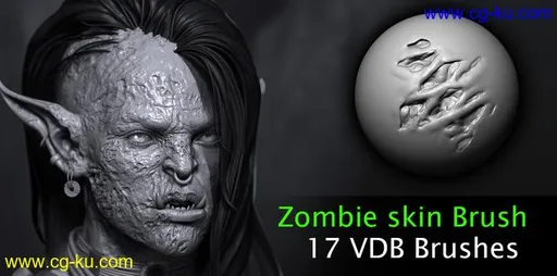 ArtStation Marketplace – Zombie skin VD Brushes的图片1