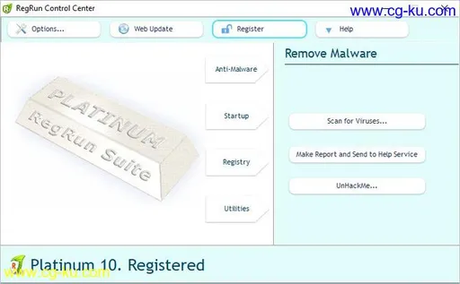RegRun Security Suite Platinum 10.60.0.810的图片1