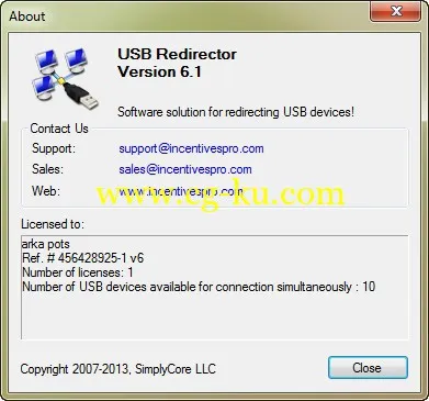 USB Redirector 6.7.0.2760的图片1