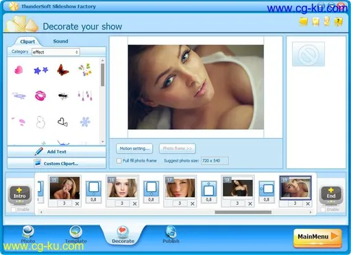 ThunderSoft Slideshow Factory 5.0.0 Multilingual的图片1