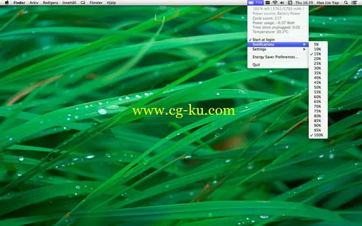 Battery Time Remaining 2 v3.1 Retail Multilingual MacOSX的图片1