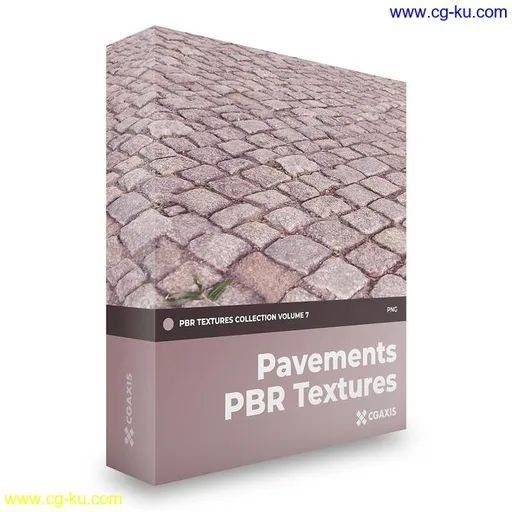 CGAxis – Pavements PBR Textures – Collection Volume 7的图片1