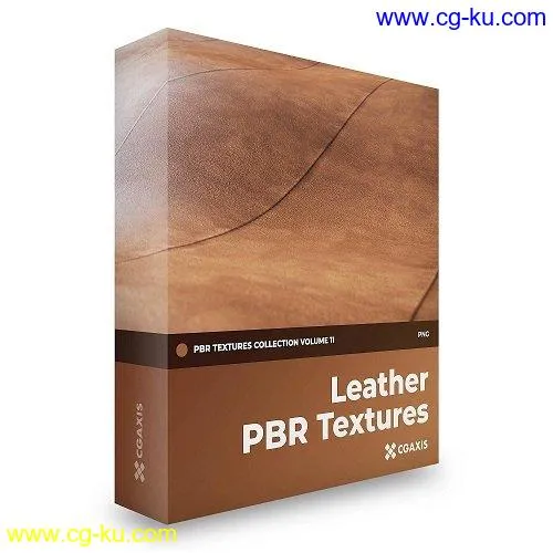 CGAxis – Leather PBR Textures – Collection Volume 11的图片1