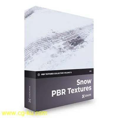 CGAxis – Snow PBR Textures – Collection Volume 12的图片1