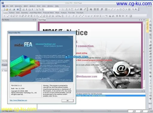 midas FEA 2016 v1.1的图片2