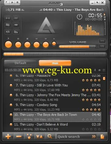 AIMP v3.55 Build 1332的图片2