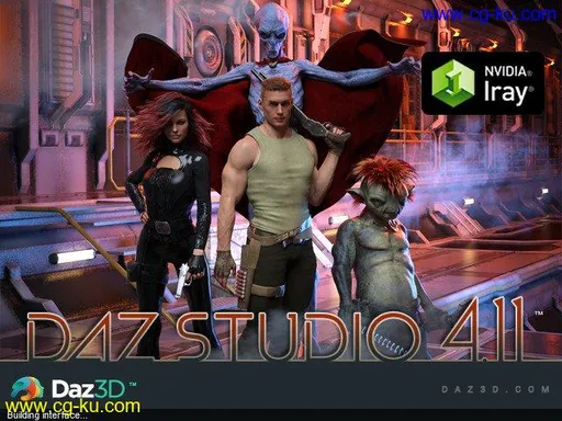 DAZ Studio Pro Edition 4.12.0.86 x32/x64的图片1