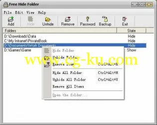 Free Hide Folder v3.1 Final的图片1