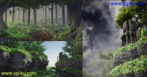 Blender 2.79 Nature environment creation的图片1