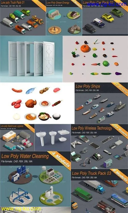 CGTrader – 3D-Models Collection 2 June 2019的图片1