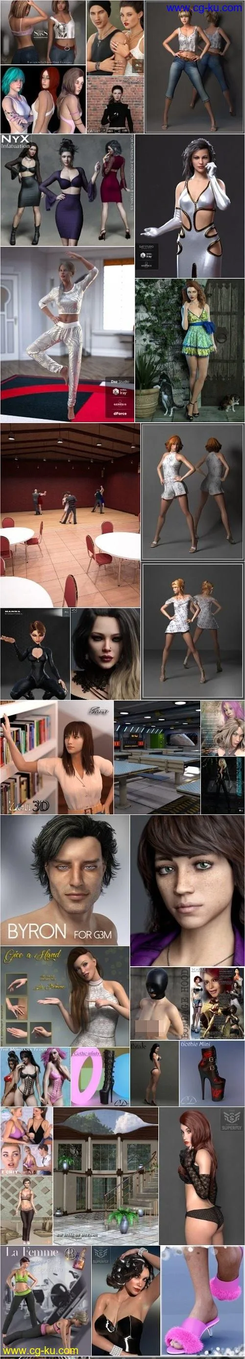 Daz 3D, Poser Bundle 8 June 2019的图片1