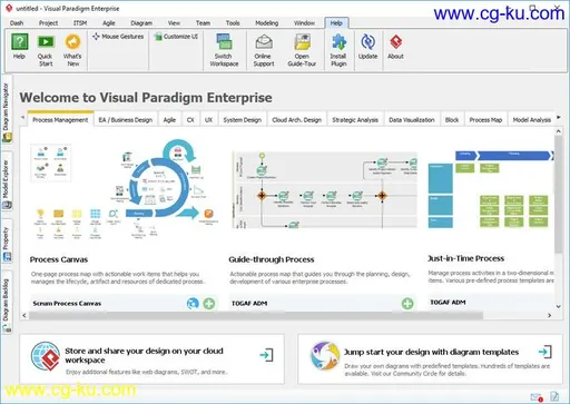 Visual Paradigm Enterprise 15.2 Build 20190501 x64的图片1