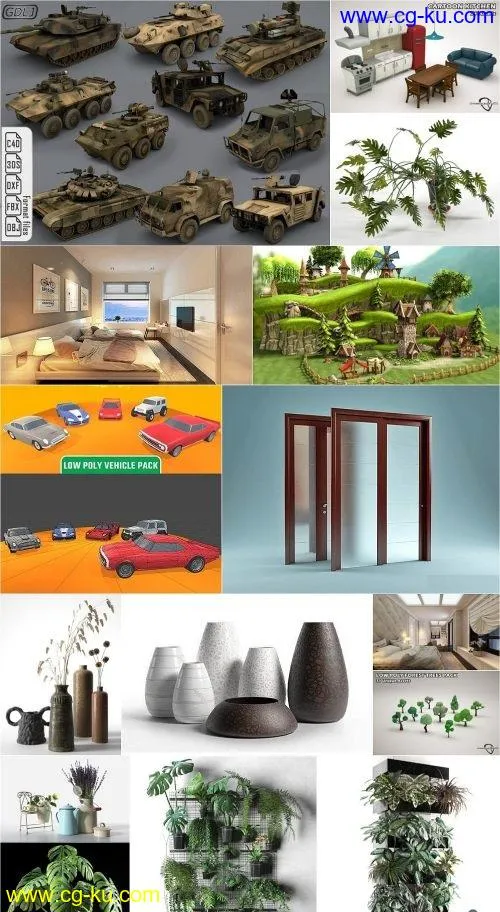 CGTrader – 3D-Models Collection 7 June 2019的图片1