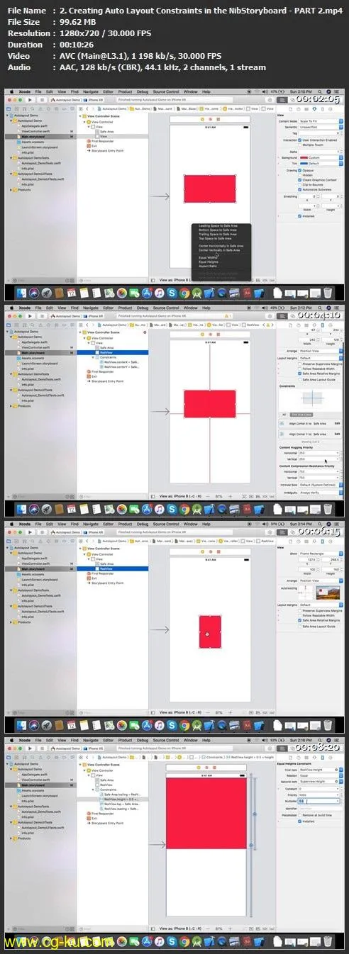 iOS Auto Layout (Swift/Xcode). Concise & Comprehensive Guide的图片1