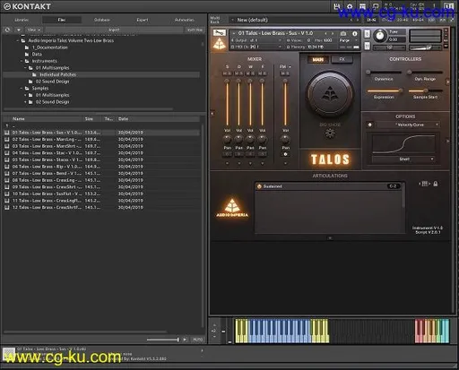 Audio Imperia – Talos Volume Two: Low Brass (KONTAKT)的图片1