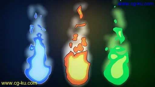 CGCookie – Animating a Flame with Grease Pencil的图片1