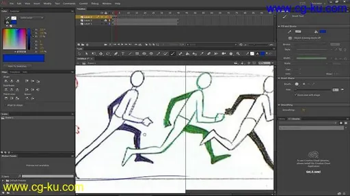 Animate a Walk Cycle Frame-By-Frame in Adobe Animate的图片2