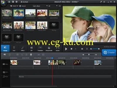 Aimersoft Video Editor 3.6.2.0 视频编辑器的图片1